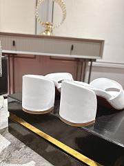 Christian Louboutin Jane Mule 55 mm Mules White - 4