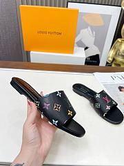 Louis Vuitton LV x TM 6AM Flat Mule Black - 5