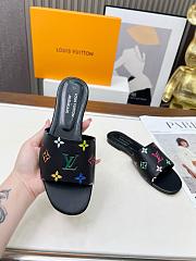 Louis Vuitton LV x TM 6AM Flat Mule Black - 3