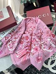 Gucci Pink Scarf 90x90cm - 4