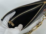 Louis Vuitton LV x TM Coussin BB Black Multicolored 21x16x7cm - 4