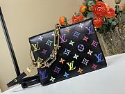Louis Vuitton LV x TM Coussin BB Black Multicolored 21x16x7cm - 5