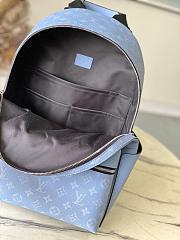 Louis Vuitton LV Discovery PM Backpack Blue 38x29x20cm - 4