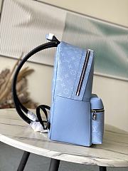 Louis Vuitton LV Discovery PM Backpack Blue 38x29x20cm - 5