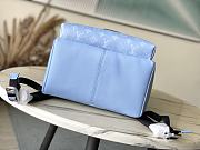 Louis Vuitton LV Discovery PM Backpack Blue 38x29x20cm - 3