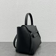 Celine Belt Bag Grained Calfskin Black 28x23x16cm - 2