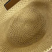 Celine Besace Triomphe Paille Beige 23x22x23cm - 3