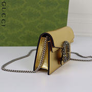 Gucci Dionysus Super Mini Golden Bag 476432 Size 16.5 x 10 x 4.5 cm - 3