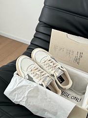 Golden Goose White Forty2 Leather Trainers Sneaker - 4