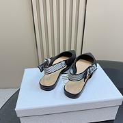 Dior Slingback Black Flat - 4