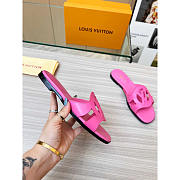 Louis Vuitton LV Isola Flat Mule Pink Sandals - 4