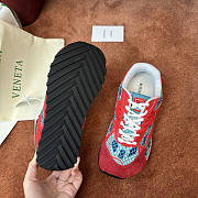 Bottega Veneta Orbit Sneaker Red  - 2