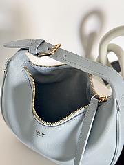 Celine Teen Lulu Bag Calfskin Blue 21x24x5cm - 6