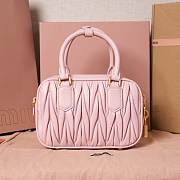 Miu Miu Arcadie Bag Pink 19x13x6cm - 4