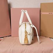 Miu Miu Arcadie Bag White 19x13x6cm - 2