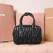 Miu Miu Arcadie Bag Black 19x13x6cm - 5