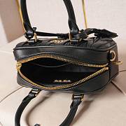 Miu Miu Arcadie Bag Black 19x13x6cm - 4