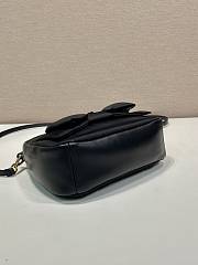 Prada Re-Nylon Nappa Leather Black Bag 22x13x7cm - 3