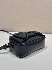 Prada Re-Nylon Mini Shoulder Bag Black 18x11x6cm - 4