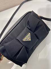 Prada Re-Nylon Mini Shoulder Bag Black 18x11x6cm - 3