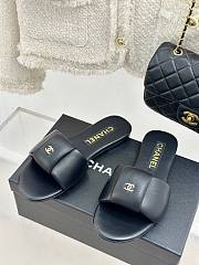 Chanel Black Slides 25 - 4