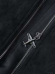 Louis Vuitton LV Monogram Debossed Suede Jacket - 5
