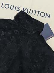 Louis Vuitton LV Monogram Debossed Suede Jacket - 4