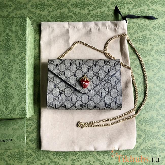 Gucci Double G Strawberry Bag Mini 19x14.5x2cm - 1
