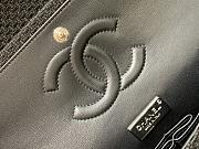 Chanel Flap Bag Black Tweed Strass Crystal 25cm - 3