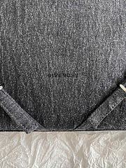 Givenchy Medium Voyou Bag Denim 40x27x6.5cm - 6