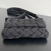 Bottega Veneta Small Rumple Messenger Polyester Black 21x14x5cm - 4