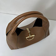Gucci Softbit Maxi Shoulder Bag Brown 46x26x16cm - 6