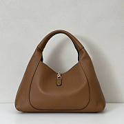 Gucci Softbit Maxi Shoulder Bag Brown 46x26x16cm - 3
