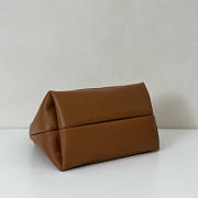 Gucci Softbit Medium Top Handle Bag Brown 27.5x21x16cm - 5