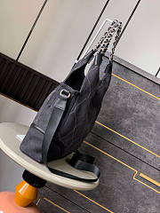Chanel Rodeo Black Hobo Bag 36cm - 4