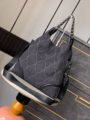 Chanel Rodeo Black Hobo Bag 36cm - 5