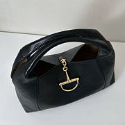 Gucci Softbit Maxi Shoulder Bag Black 46x26x16cm - 6