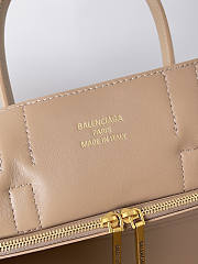 Balenciaga Bel Air Medium Carry All Bag Beige Gold 36.9x28.9x16cm - 2