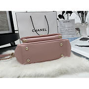 Chanel Business Affinity Bag Caviar Pink Gold 19x14x7cm - 4