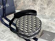 Dior Yoyo Zipped Messenger Bag Beige Black 20x20x7.5cm - 2