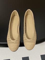 Chanel Flats Raffia Beige - 2