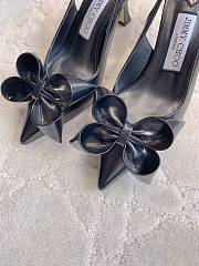 Jimmy Choo Staz Slingback 70 Dusty Black Pumps - 5