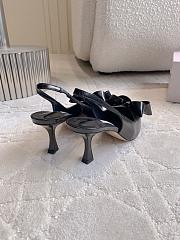 Jimmy Choo Staz Slingback 70 Dusty Black Pumps - 3