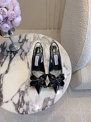 Jimmy Choo Staz Slingback 70 Dusty Black Pumps - 4