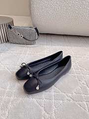 Jimmy Choo Elme Flat Black - 6