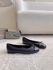 Jimmy Choo Elme Flat Black - 2