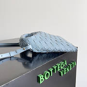 Bottega Veneta Mini Hop Blue Bag 25.5x14.5x11cm - 3