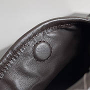 Bottega Veneta Mini Hop Brown Bag 25.5x14.5x11cm - 6