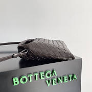 Bottega Veneta Mini Hop Brown Bag 25.5x14.5x11cm - 5