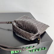 Bottega Veneta Mini Hop Brown Bag 25.5x14.5x11cm - 2